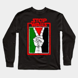 Free Palestine - Stop Wars Long Sleeve T-Shirt